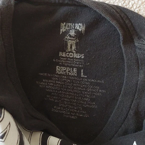 Vintage Ripple Junction Death Row Records Tee - Picture 4 of 7